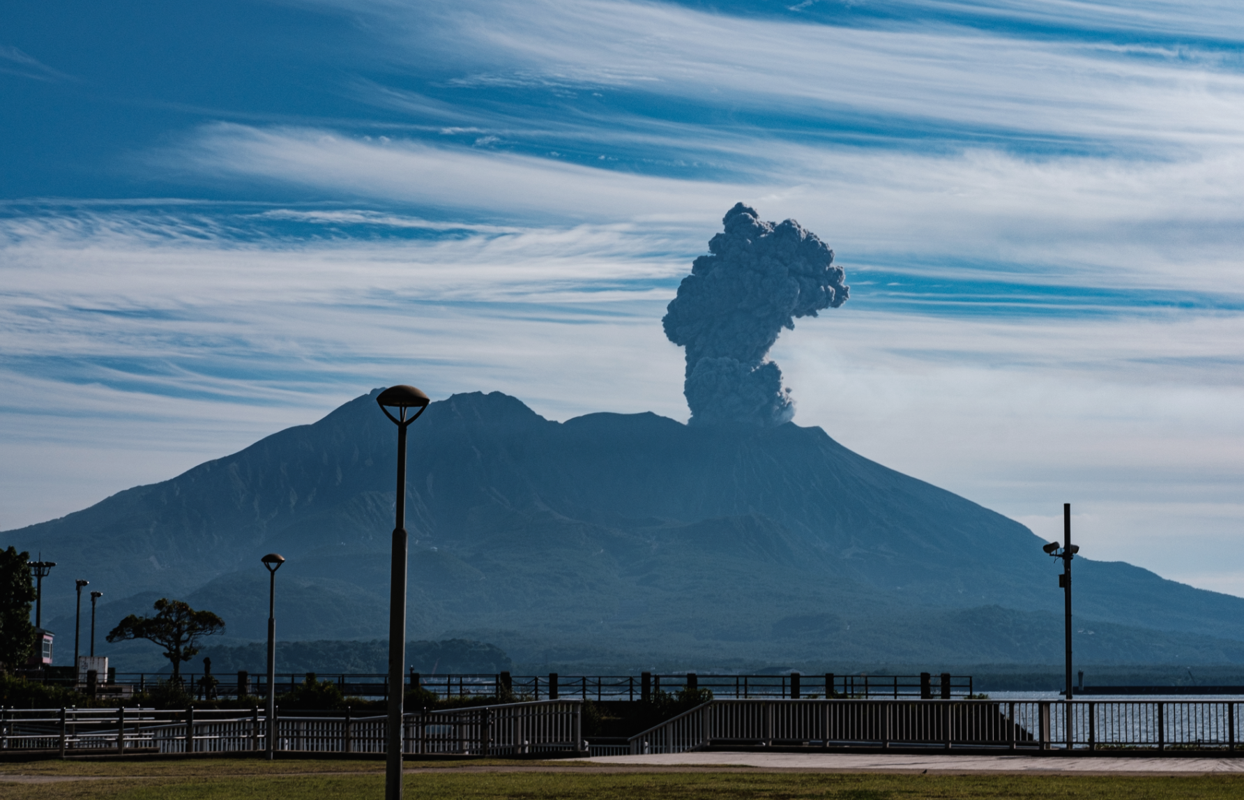 Eruption du Sakurajima ©Florent Guérout