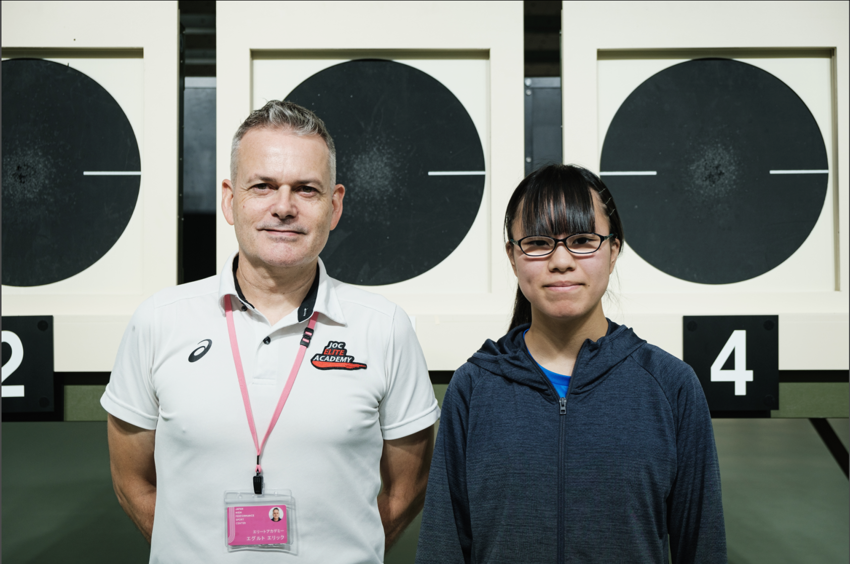 Eric Egretaud et Aoi Nishida ©Florent Guérout