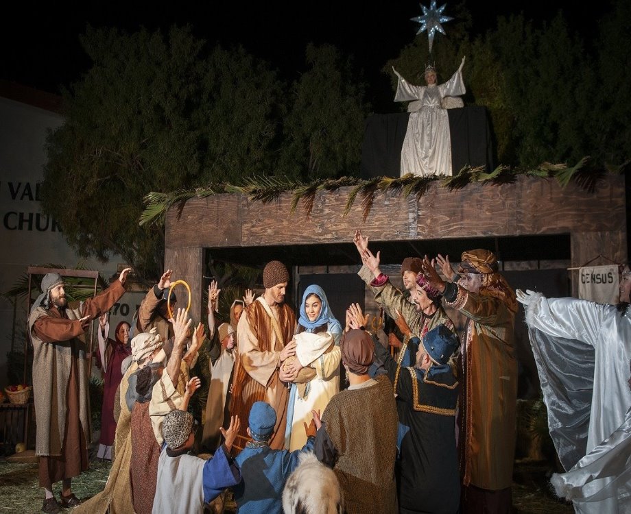 Une représentation théâtrale de la naissance de Jésus-Christ (c) Michelle Scott de Pixabay