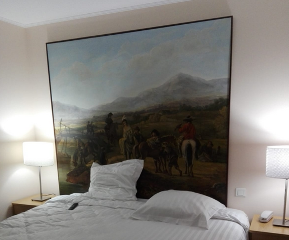 Exemple d'une suite à l'hôtel du château de Sedan / (c) E.V.