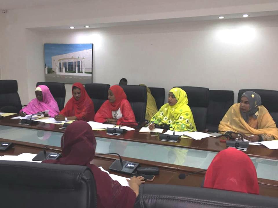 Vue partielle de la réunion de lancement du Caucus des femmes parlementaires (C) Assemblée nationale de Djibouti