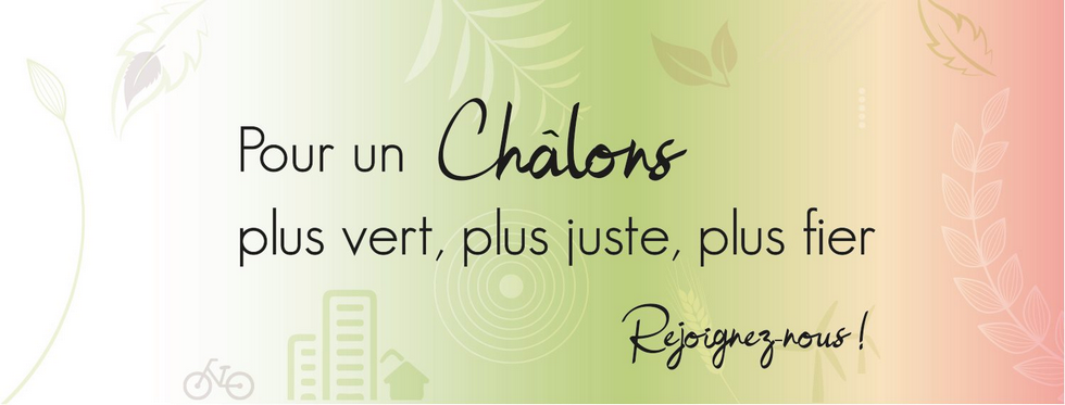 Un slogan qui marque les esprits © photo de couverture de la page Facebook de la liste Notre passion c'est Châlons