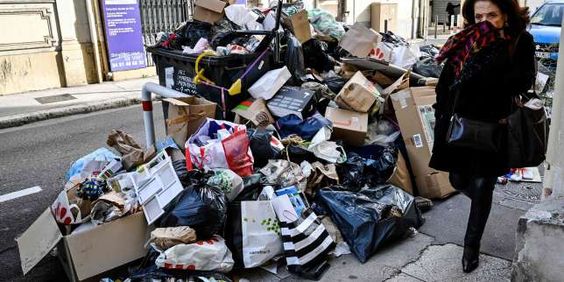 Paris sous les déchets ©Pinterest