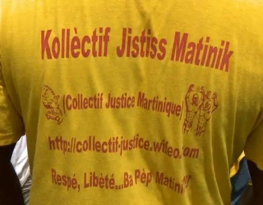 L’association "Kollèctif Jistiss Matinik" exige le respect de ses droits fondamentaux.    capture d'écran Facebook.