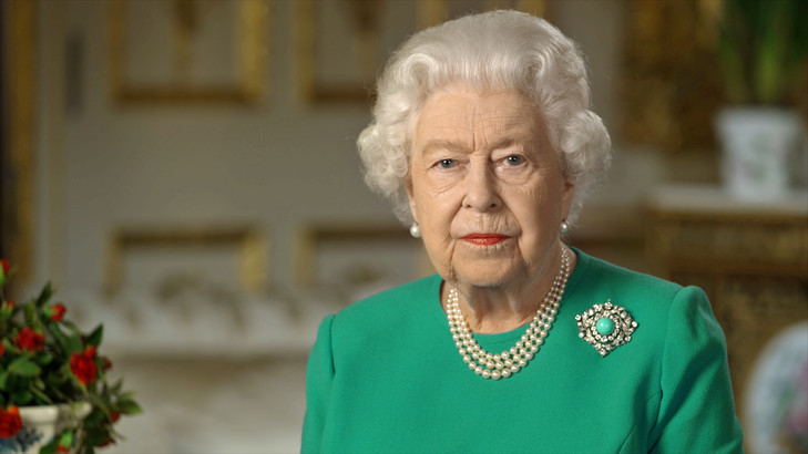La Reine parle à sa population (c) BBC News