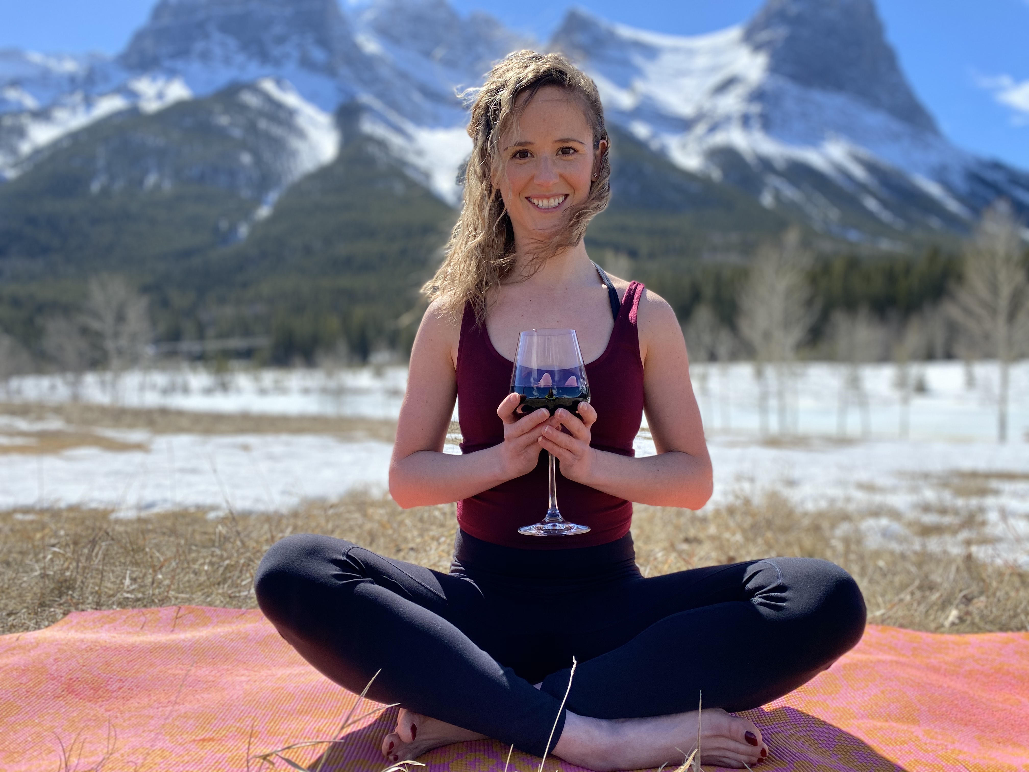 Discover Vino Yoga with Kirstie Nelson