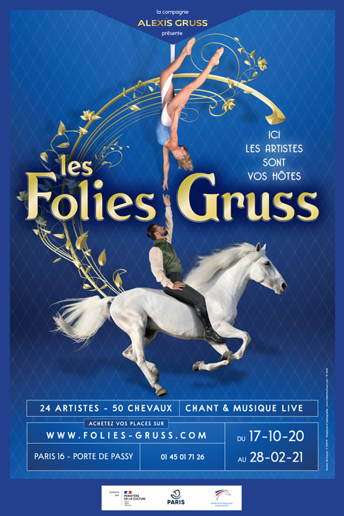 La Compagnie Alexis Gruss lance le spectacle parisien Les Folies Gruss tout l'hiver