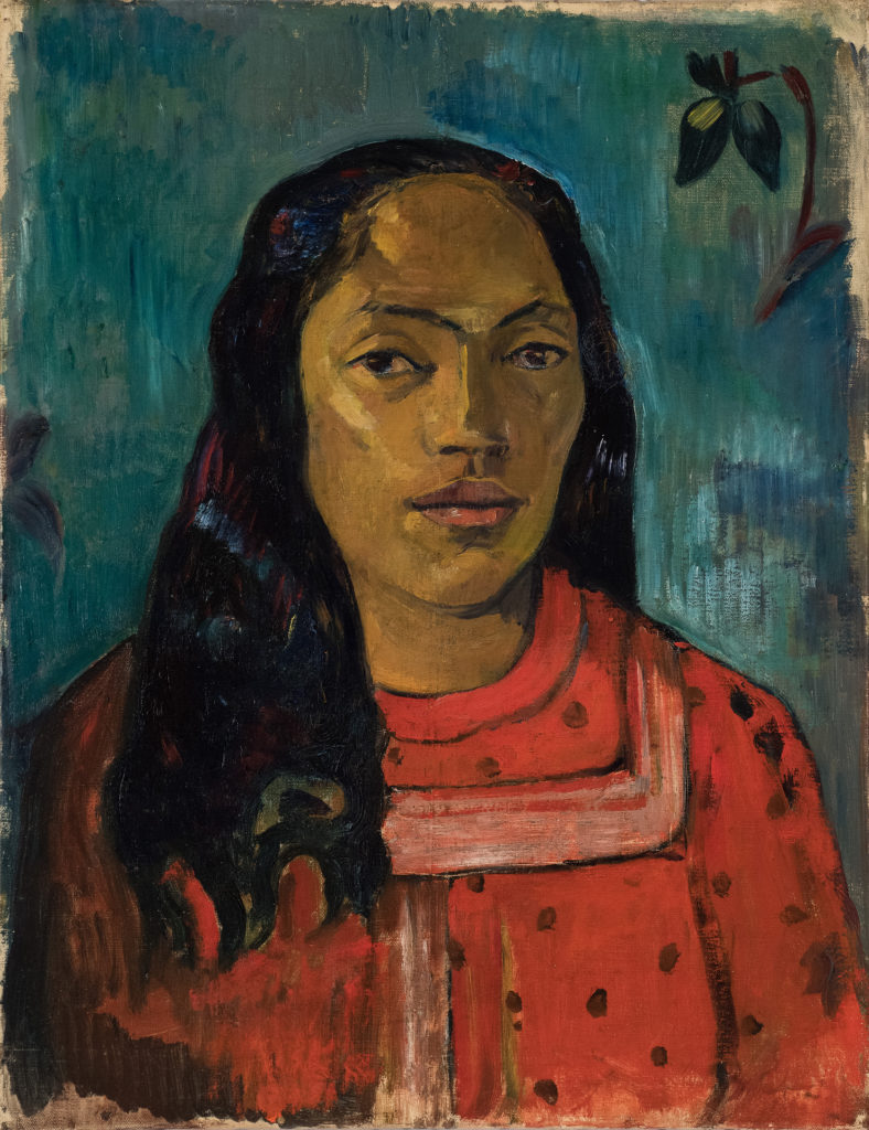 Une Tahitienne sur un fond bleu pourrait atteindre un montant de plus de 10 millions d’euros (c) DR