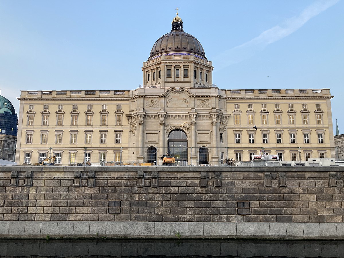 Le Forum Humboldt accueillera les collections du Musée ethnologique, celles du Musée d’art asiatique du musée de la ville de Berlin (c) Ernstol