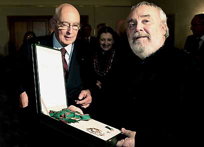 Remise de décoration par le président de la République italienne (c) DR