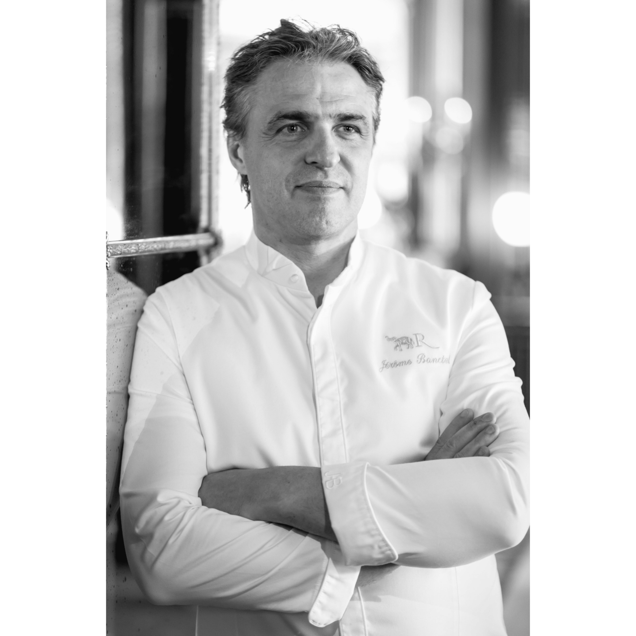 Jérôme Banctel, chef du restaurant deux étoiles Le Gabriel à La Réserve de Paris. (c) Le Click.