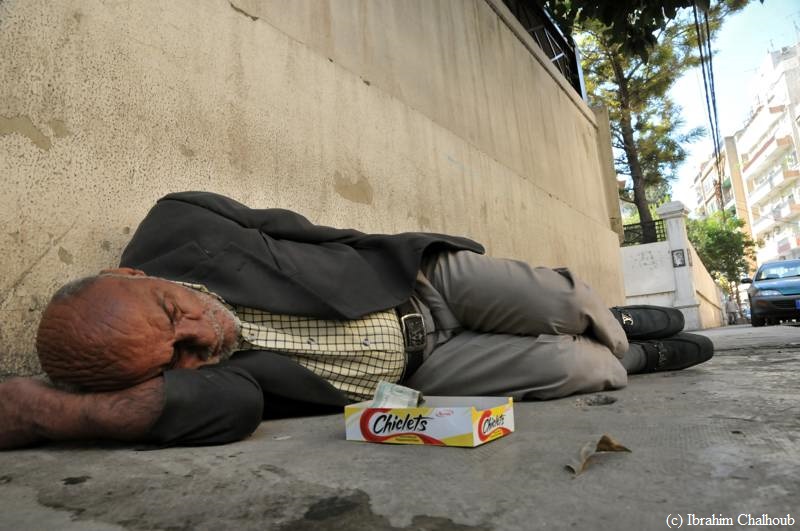 Le lit des pauvres! Photo (C) Ibrahim Chalhoub