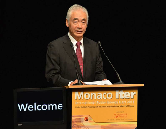 Osamu Motojima, Directeur Général d'Iter Organization. Photo © Charly Gallo / CDP