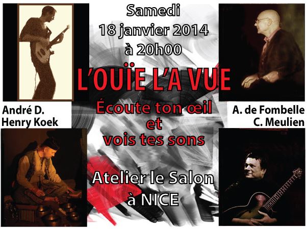 Concert du groupe L’ouïe l'a vue à Nice