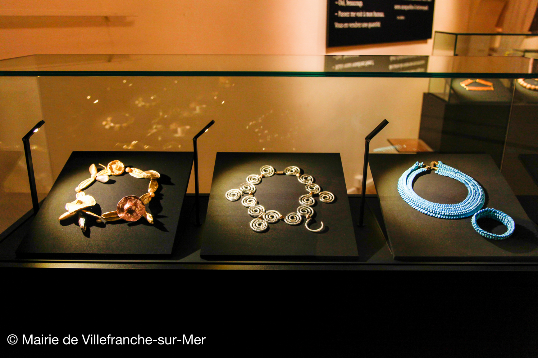 Les bijoux d'Elsa Triolet. Photo courtoisie (c) Mairie de Villefranche-sur-Mer