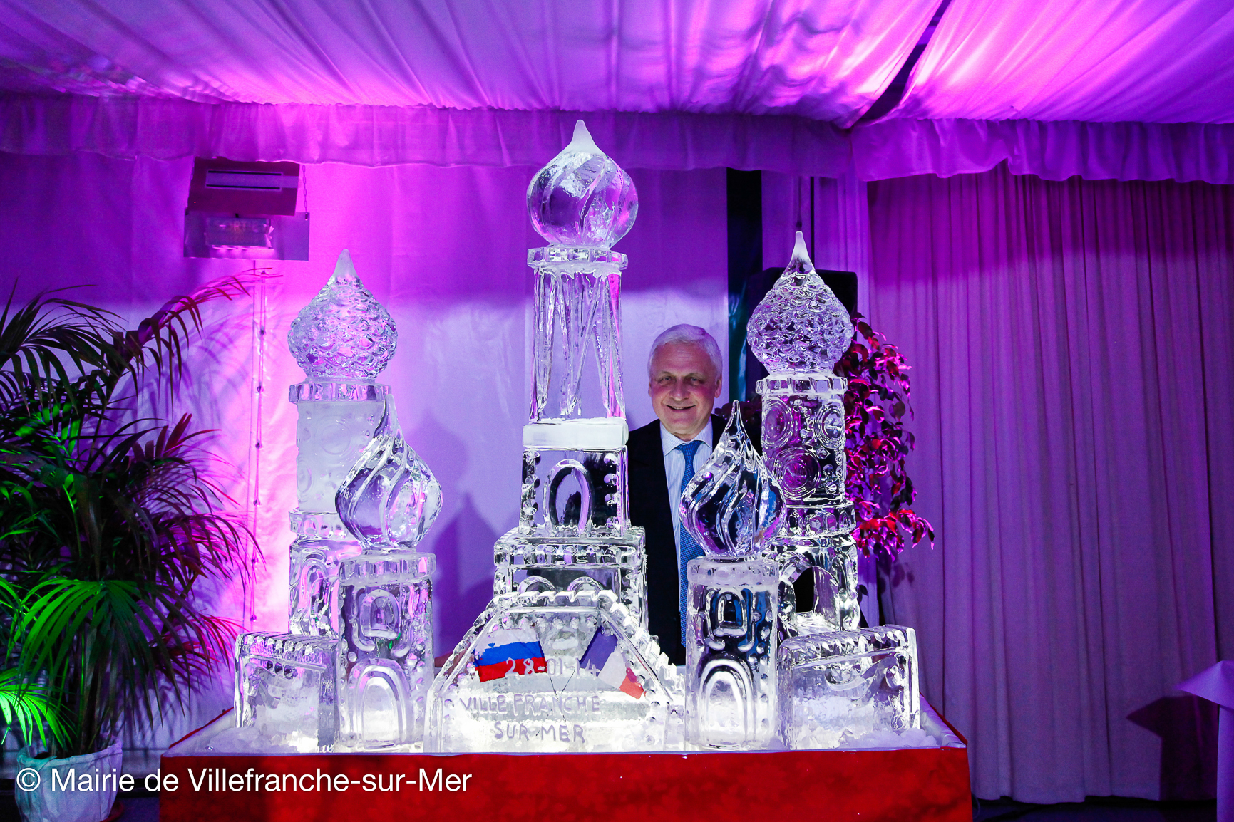 Son Excellence l'Ambassadeur de Russie Alexandre Orlov. Photo courtoisie (c) Mairie de Villefranche-sur-Mer