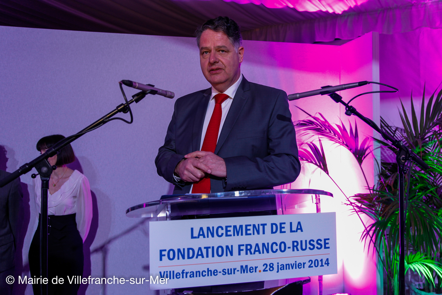 Le 1er Adjoint Jean-Pierre Mangiapan. Photo courtoisie (c) Mairie de Villefranche-sur-Mer