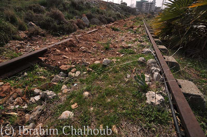 Savez-vous où mènent ces rails? Photo (C) Ibrahim Chalhoub