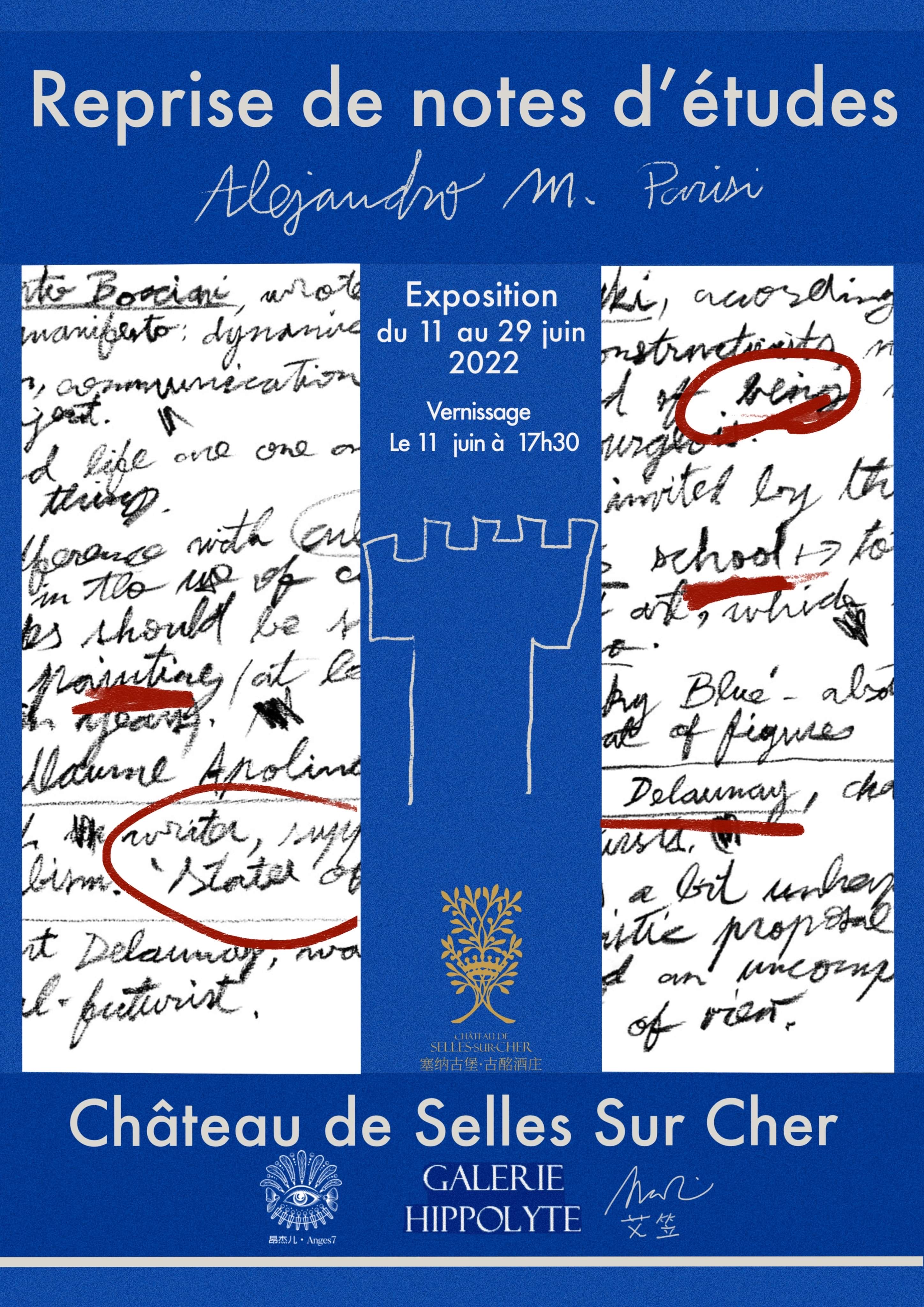 Alejandro Martín Parisi expose à Selles-sur-Cher