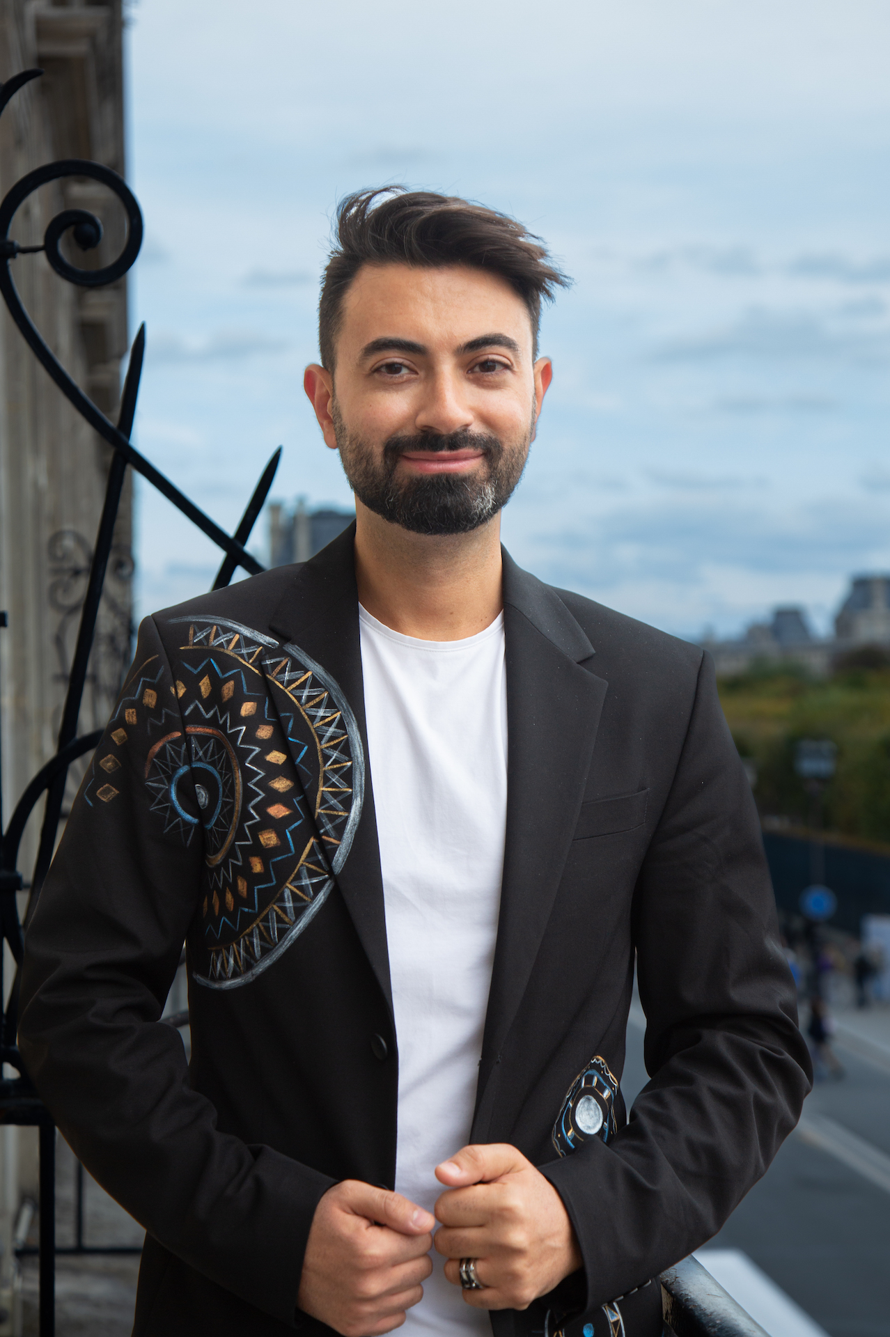 Paris Fashion Week: interview with Naja Saade, virtuose of haute couture dresses. (c) Naja Saade via Nandini Permalloo.