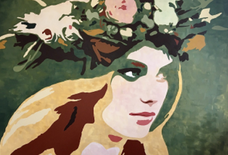 Kateryna -  Acrylique sur toile 89 x 115 cm