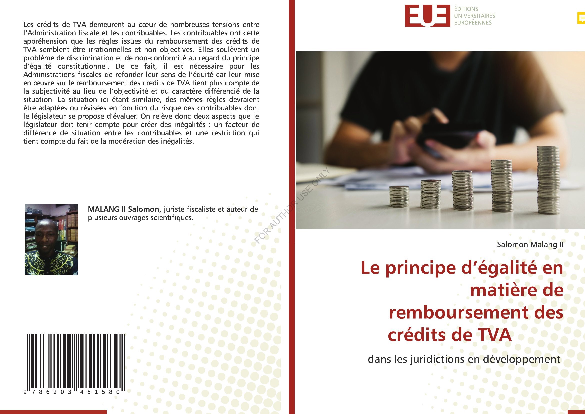 Le principe d'égalité en matière de remboursement des crédits de TVA