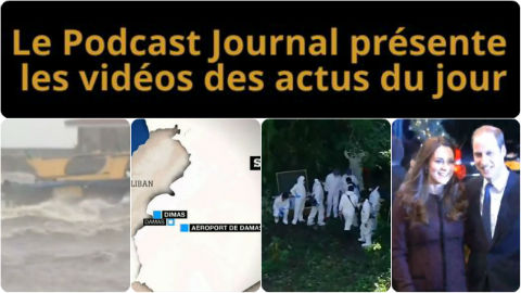 Les actualités en 4 vidéos du 8 décembre 2014
