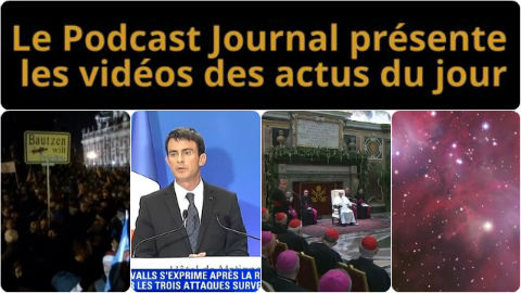 Les actualités en 4 vidéos du 23 décembre 2014