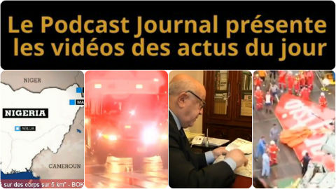 Les actualités en 4 vidéos du 13 janvier 2015