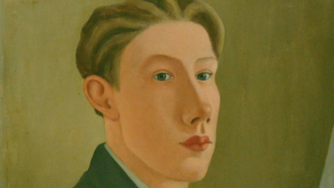 Autoportrait par Théodore Strawinsky, 1925.