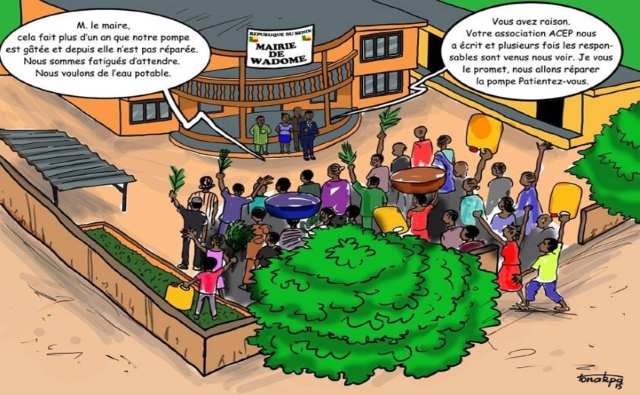 Soulèvement des populations et interpellation du maire dans la cour de la mairie