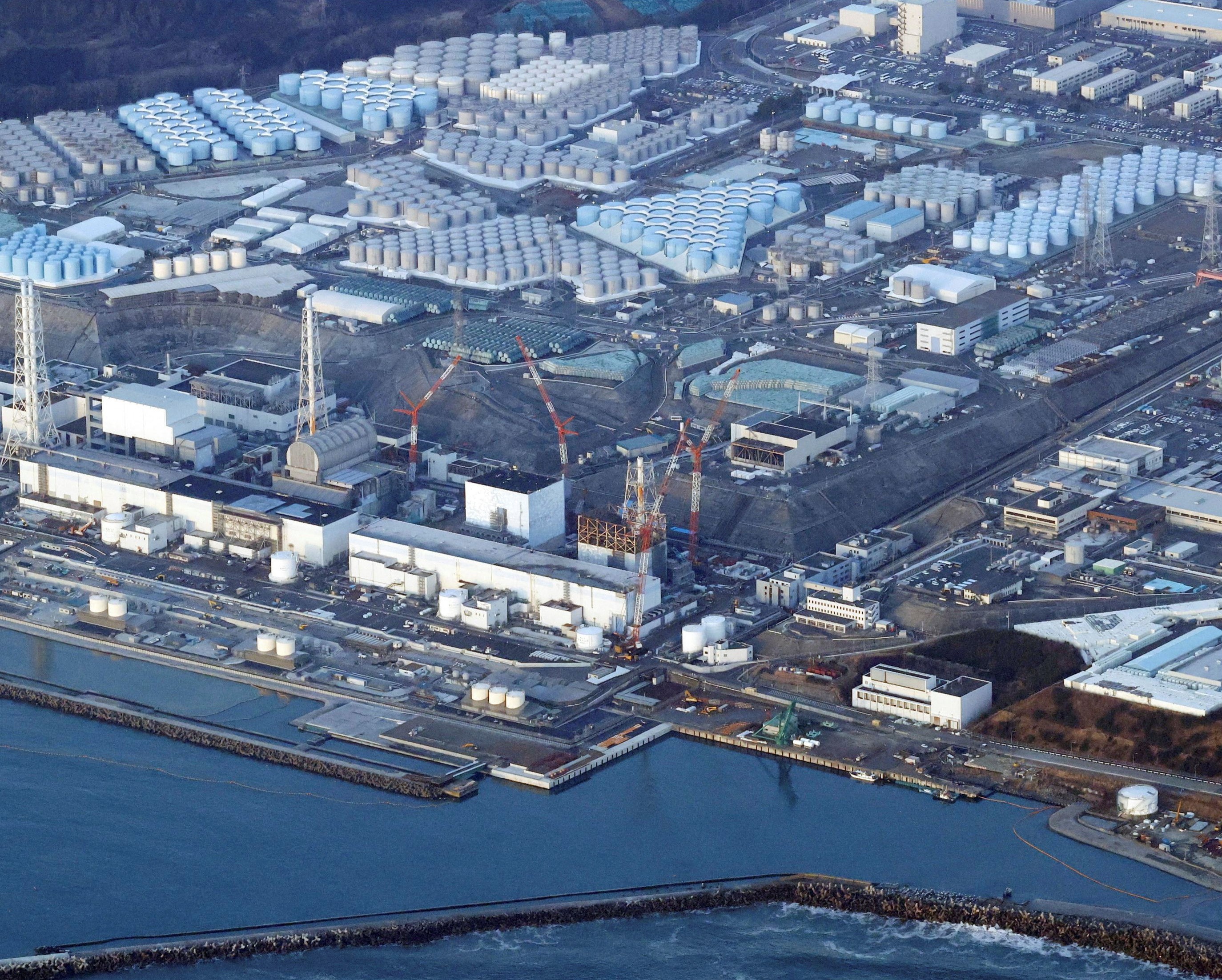 Le site de Fukushima, avant la catastrophe nucléaire (c) AFP