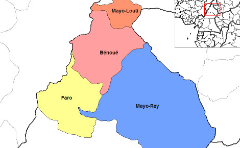La région du Nord-Cameroun. Image du domaine public.