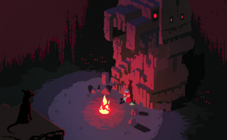 "Hyper Light Drifter" a une patte artistique très marquée et très poétique et rappelle autant le premier âge d'or du pixel art que les œuvres impressionnistes du XIXe. Image (c) Heart Machine