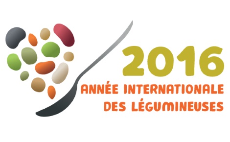 Le logo de l'année des légumineuses (c) FAO. Cliquez ici pour accéder au site officiel