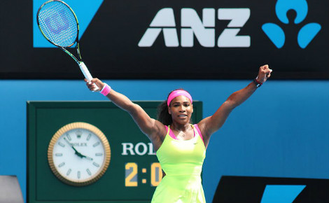 L'immense Serena Williams remporte son 19e titre en grand chelem à Melbourne. Photo (c) Tourism Victoria