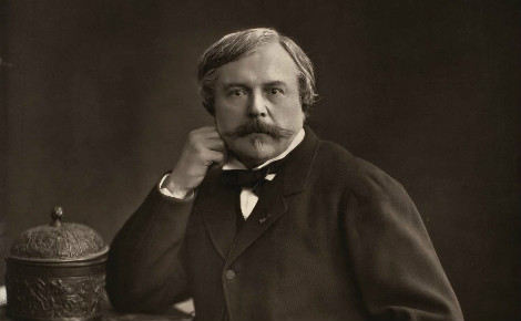 Edmond Goncourt, fondateur de l'Académie Goncourt, par Nadar. Image du domaine public.