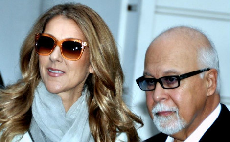 Céline Dion avec son mari en 2012. Photo (c) Georges Biard