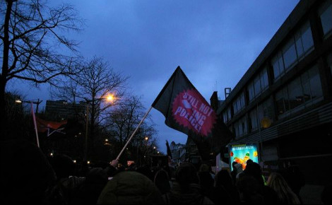 "Still not loving police". Photo (c) Fanny Silva