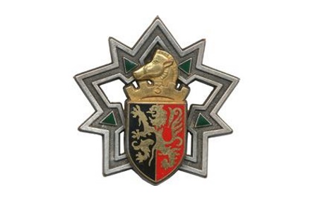 Insigne régimentaire du 3e Régiment du Génie. Image du domaine public.