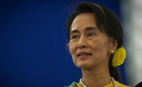 Aung San Suu Kyi. Photo (c) Claude Truong Ngoc