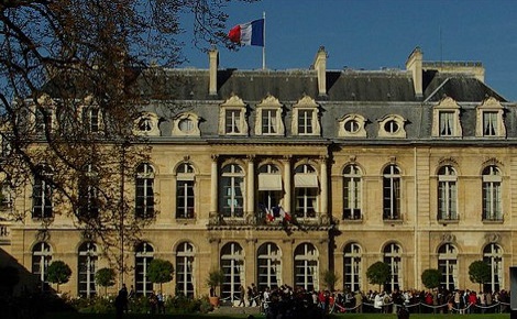 Palais de l'Élysée, résidence du président de la République française. Photo (c) Pang-Hung Liu.