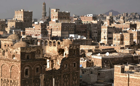 Centre historique de Sanaa, la capitale du Yémen. Photo © Rod Waddington.