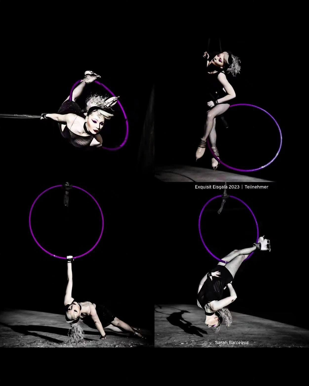 Becoming An Aerialist On Ice  and Professional Skating Reinvention. "Nothing Else Matters" @sarahaerial.ice (c) Gaelle Robert