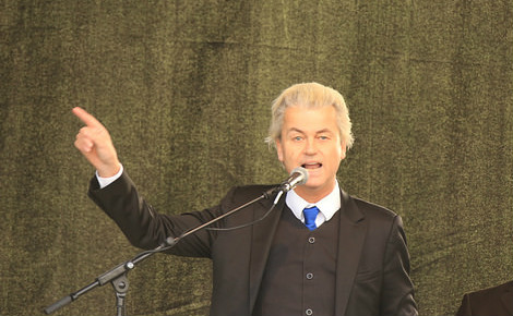 La victoire du "Non", une véritable victoire pour le leader d'extrême droite, Geert Wilders. Photo (c) Metropolitico