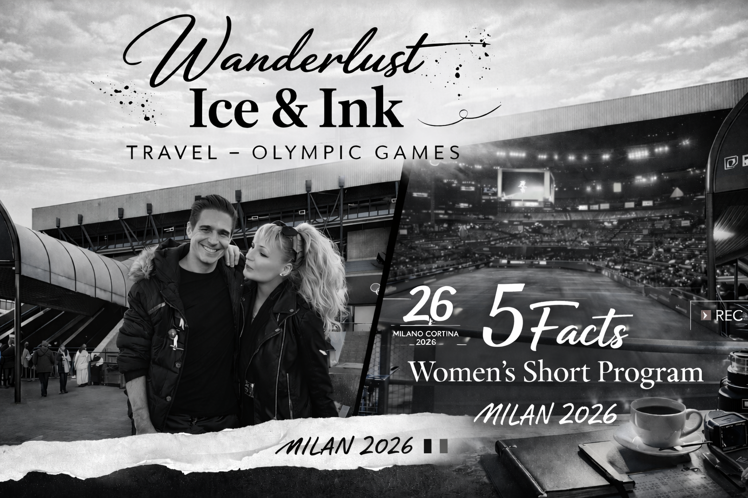 Wanderlust Ice & Ink — Travel: Living the Olympic Experience in Milan, Five Facts from the Women’s Short Program. (c) Sarah B