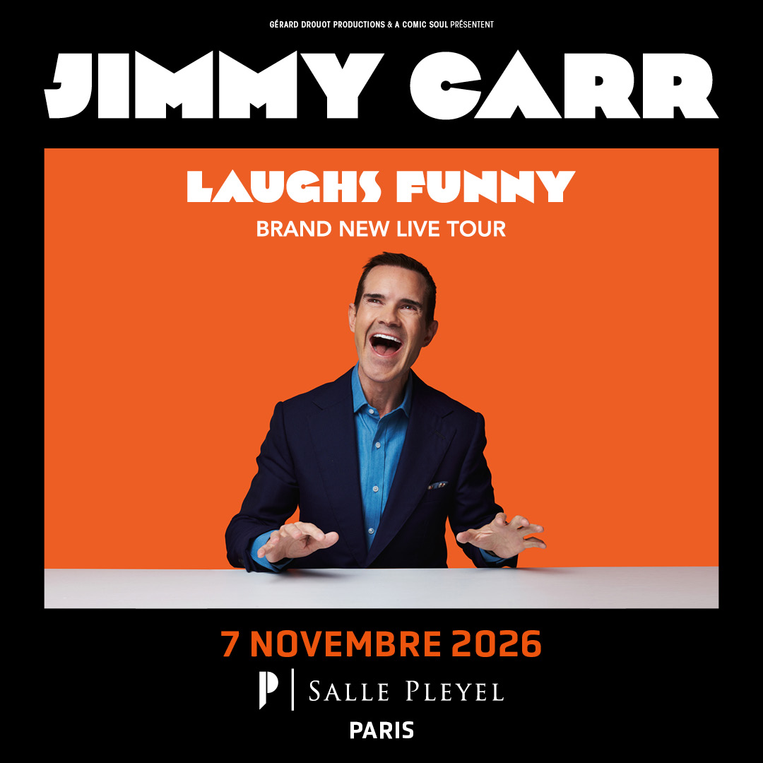 Jimmy Carr arrive à Paris en novembre avec son stand up Laughs Funny