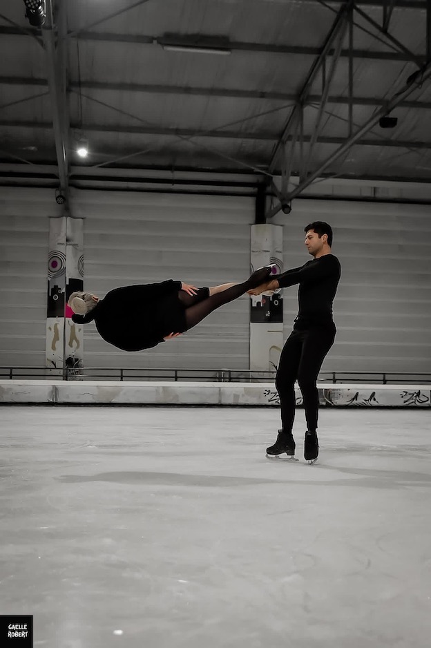 Pair Skating and Pre-Tour Preparation. (c) Sarah Lepage