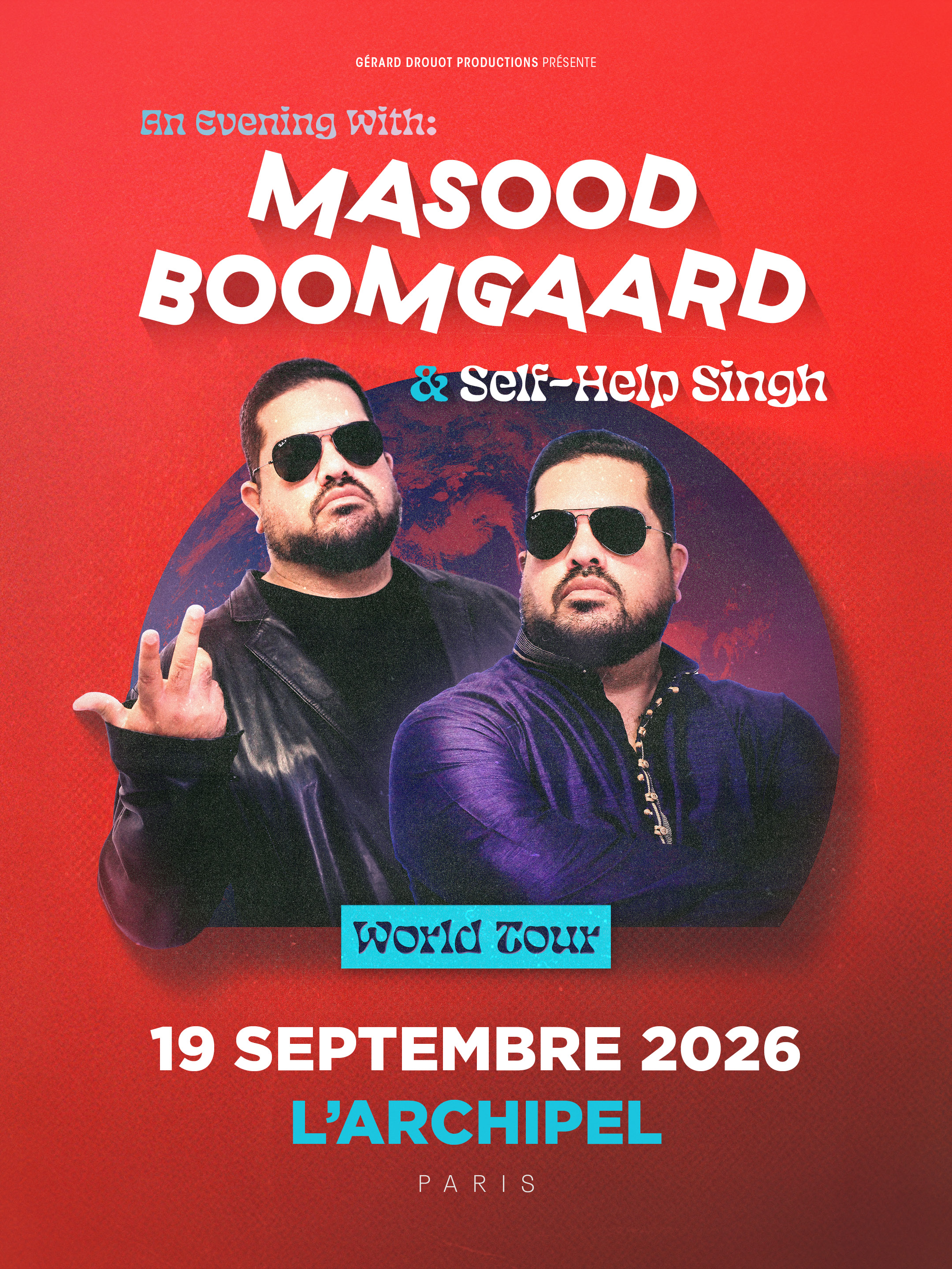 Masood Boomgaard pose ses valises à Paris pour présenter « Self-Help Singh »