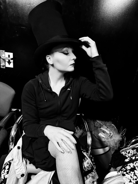 "Backstage". (c) Sarah B.